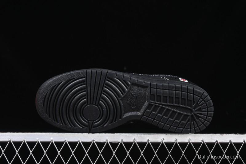 Nike SB Dunk Low Year of the Snake Limited Edition - Black Snake Anniversary High-End Custom Low-Top Casual Sneakers - CH8311-233