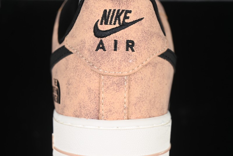 Nike Air Force 1'07 Low The North Face Collaboration - Mesh Brown Low-Top Casual Sneakers - KK1988-031
