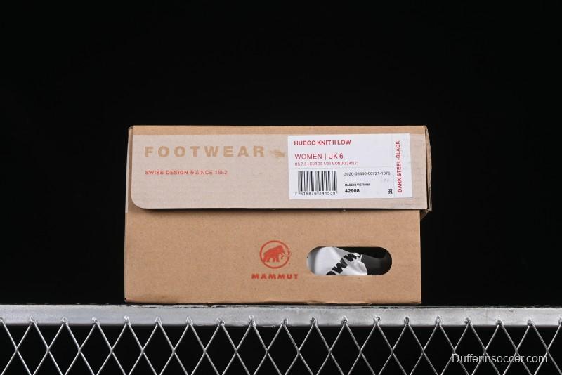 Mammut Hueco Knit II Low Hiking Shoes with Cushioning Anti-Slip and Durability - 42908