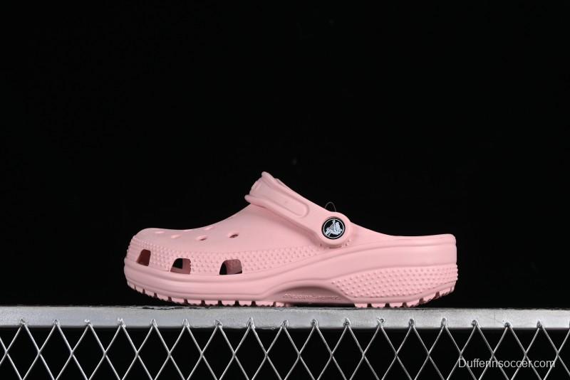 Crocs Classic Clog Quartz Pink Two-Way Beach Sandals with Ventilation Holes - B.D4
