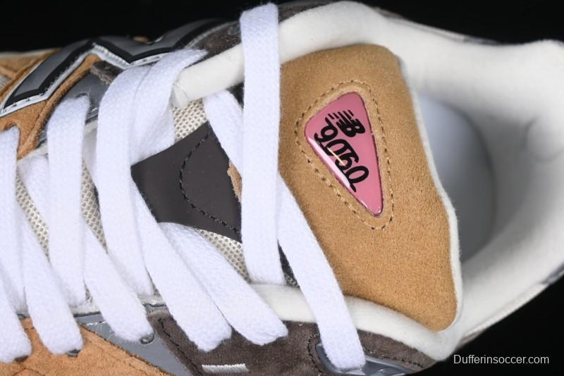 New Balance 9060 Retro Casual Running Shoes with ABZORB Cushioning - U9060WOR