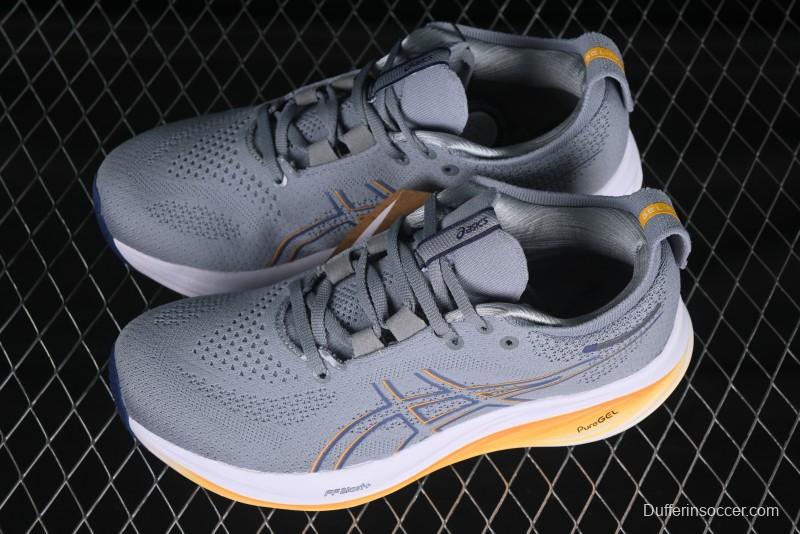 Asics Gel-Nimbus 26 Retro Breathable Casual Shoes Cushioned Men's Durable Running Shoes - 1011B794-020