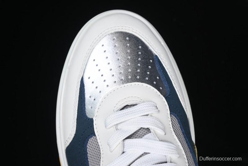 Christian Louboutin Funnyto Flat Comfortable Fashion Low-Top Sneakers in White Yellow Red - X.D4