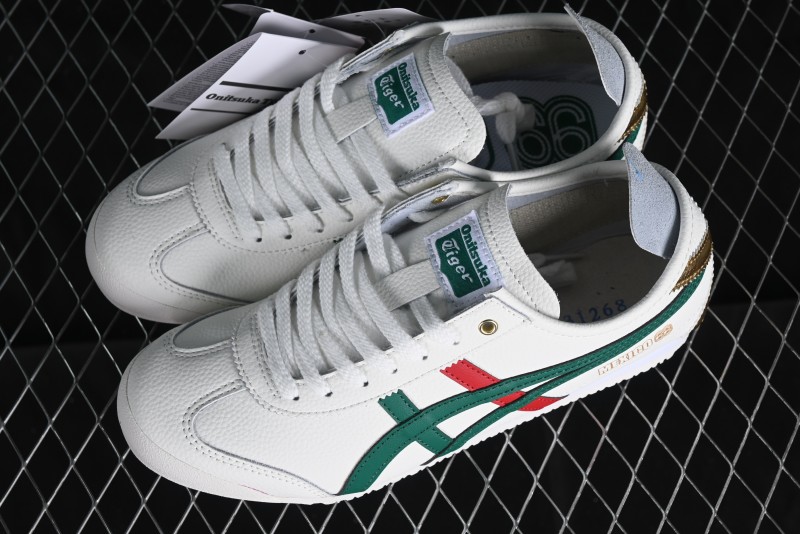 Onitsuka Tiger Mexico 66 Low-Top Leather Sneakers for Casual Running - 1183B511-200