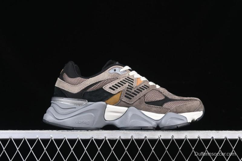 New Balance NB9060 Series Retro Casual Running Shoes with ABZORB Cushioning - U9060FMB