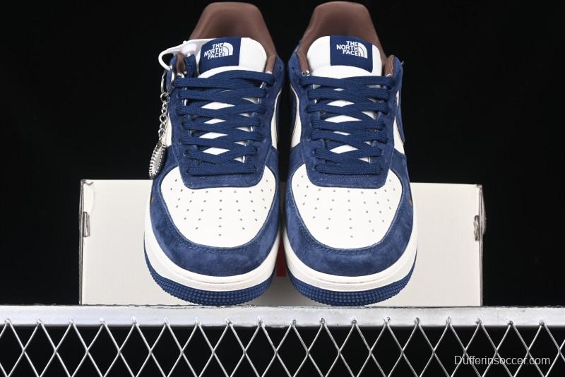 Nike Air Force 1'07 Low The North Face Collaboration - Steel Blue Low-Top Casual Sneakers - KK1988-032