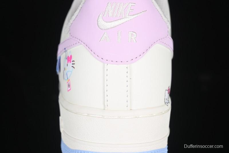 Nike Air Force 1 '07 Low Hello Kitty Comic Series Custom Low-Top Sneakers - DB3301-222