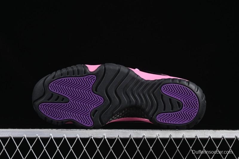 Nike Air Jordan 11 Retro High Top Basketball Shoes in Black Pink - CT8012-500