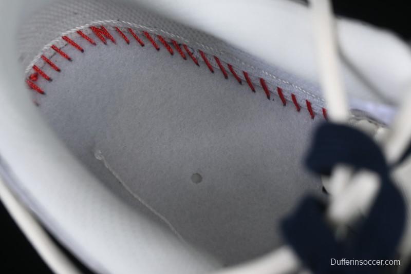 Nike Air Force 1 '07 Low The North Face Collaboration Grey Blue Lace-Up Low-Top Casual Sneakers - DM6688-024