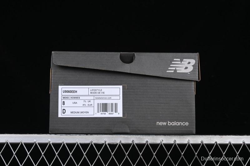 New Balance 9060 Retro Casual Running Sneakers with ABZORB Cushioning Technology - U9060EEH