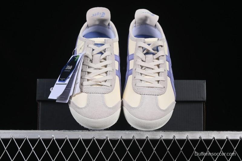 Onitsuka Tiger Mexico 66 Low-Top Leather Sneakers for Casual Running - 1183B391-102