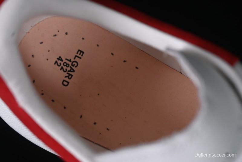 Alexander McQueen Oversized Sneakers with Red Suede Heel Detail - D.E5