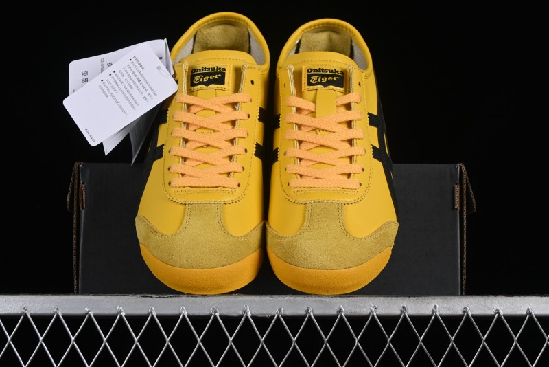 Onitsuka Tiger Mexico 66 Low-Top Leather Casual Running Shoes - DL408-0490