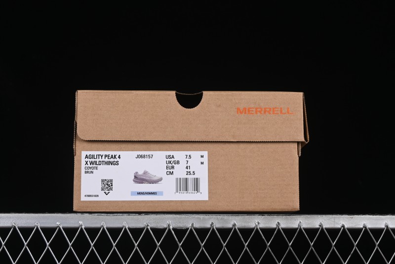 Merrell Agility Peak 4 Trail Running Shoes with Cushioning and Grip for Hiking and Outdoor Adventures - J068157