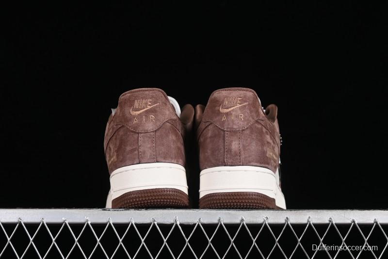 Nike Air Force 1 '07 Low LV Collaboration - Chocolate Pig Casual Sneakers - HD1968-022