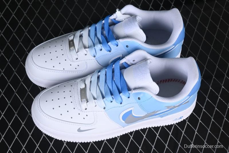 Nike Air Force 1 '07 Low 2D Swoosh Casual Sneakers - CW2288-952
