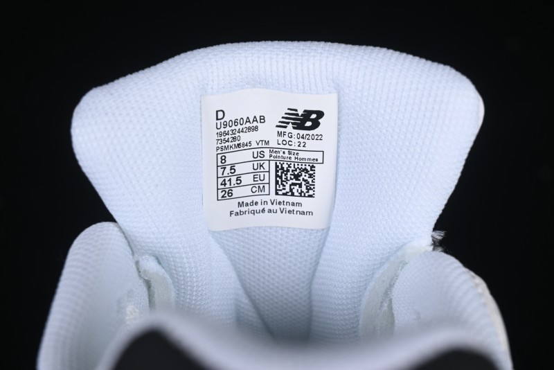 New Balance 9060 Retro Casual Running Shoes with ABZORB Cushioning Technology - U9060AAB
