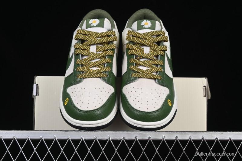 Nike SB Dunk Low Daisy Series Anniversary Customized Low-Top Casual Skate Shoes - DJ2024-072
