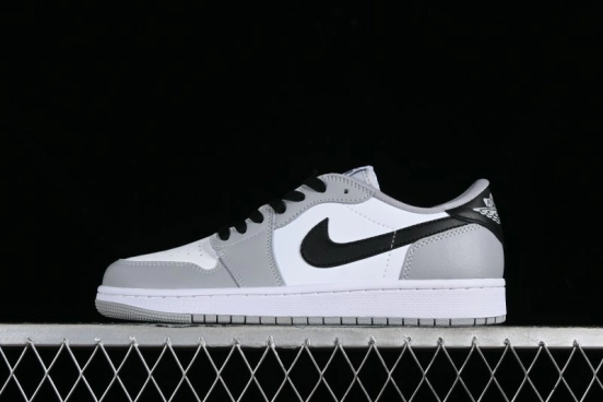 Nike Air Jordan 1 Low AJ1 Grey Black Low Top Casual Sneakers - CZ0790-110
