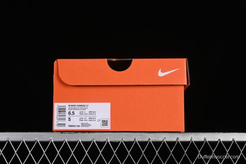 Nike Air Zoom Vomero 17 Lunar Running Shoes with Cushioned Zoom Air Unit - FB8502-100