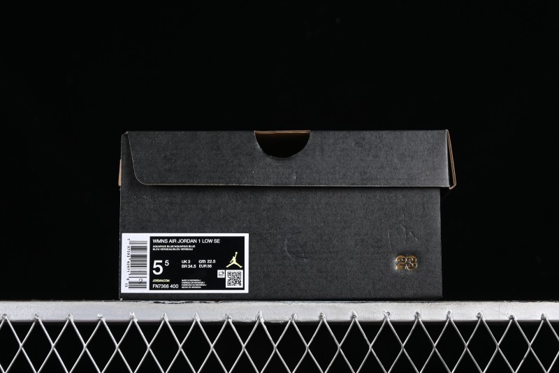 Nike Air Jordan 1 Low Custom Black Green Casual Sneakers - FN7366-400