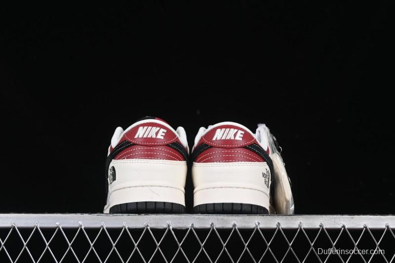 Nike SB Dunk Low The North Face Collaboration Anniversary Edition Custom Sneakers - DM6868-043