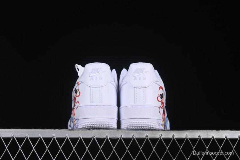 Nike Air Force 1 '07 Low Casual Sneakers with Built-in Full-Length Air Cushion - DD8959-100