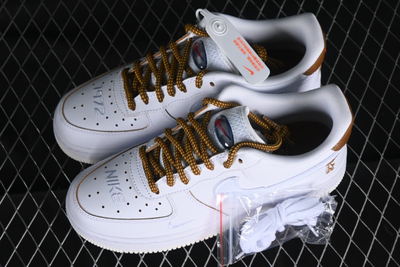 Nike Air Force 1 '07 Low Casual Sneakers with Full-Length Air Cushion - HF5716-111