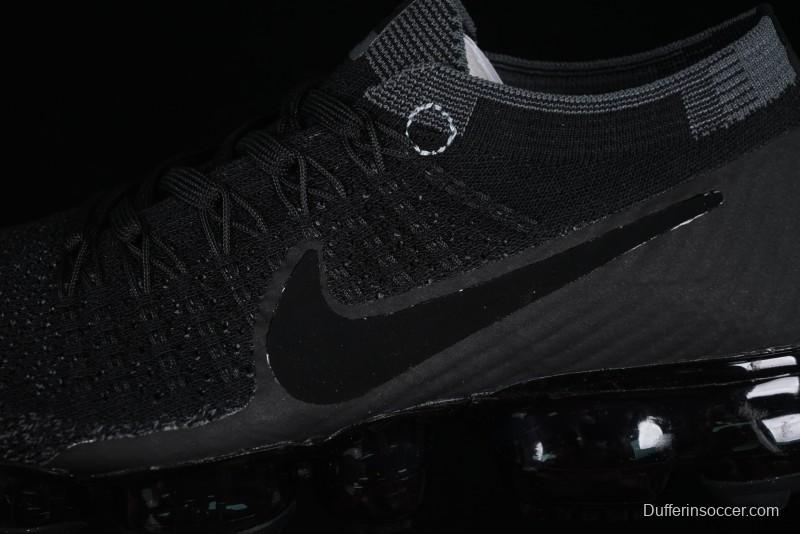 Nike Vapormax Flyknit Breathable Casual Running Shoes with Full-Length Air Cushion - 849558-007