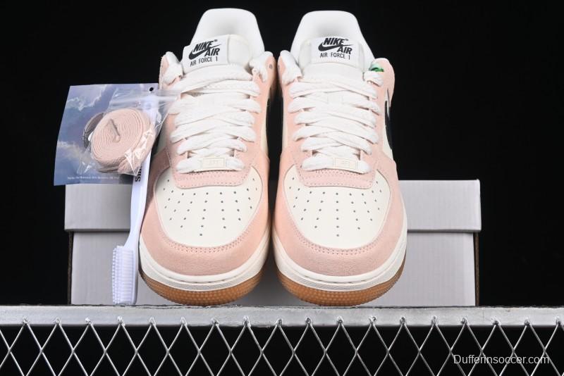 Nike Air Force 1 '07 Low Casual Sneakers with Full-Length Air Cushion - HJ7342-800