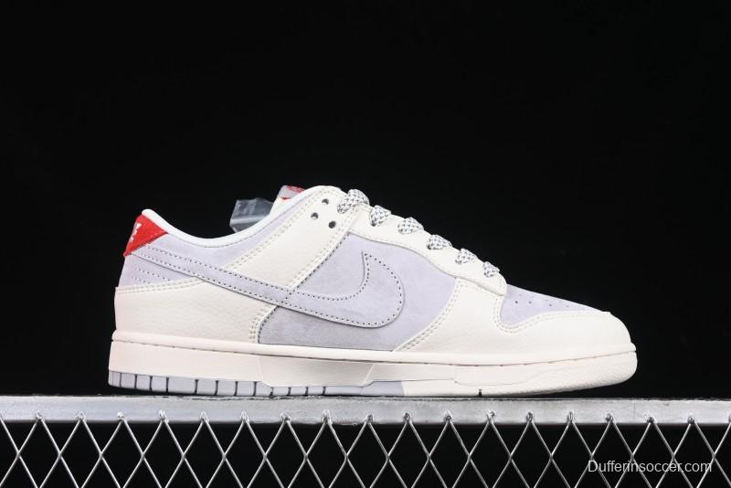 Nike SB Dunk Low Stussy Collaboration Anniversary Custom Low-Top Casual Sneakers - FC1688-206