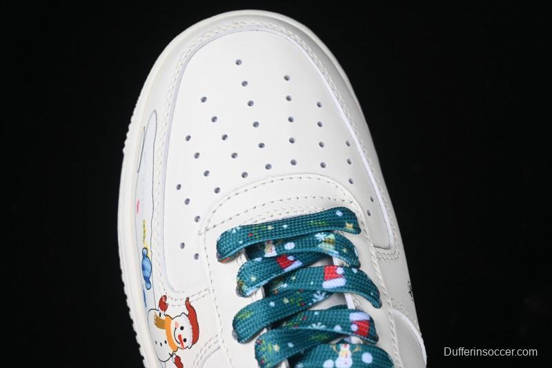 Nike Air Force 1 '07 Low Custom Christmas Party Casual Sneakers - DM0970-132