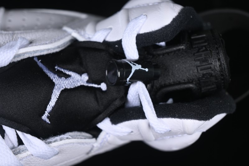 Nike Air Jordan 6 Retro White And Black Basketball Shoes - CT8529-112