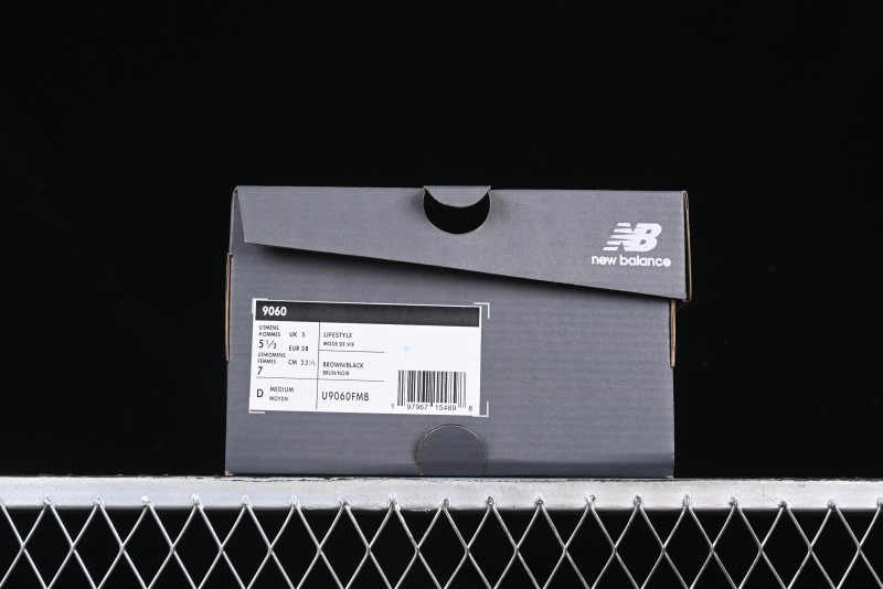 New Balance NB9060 Series Retro Casual Running Shoes with ABZORB Cushioning - U9060FMB