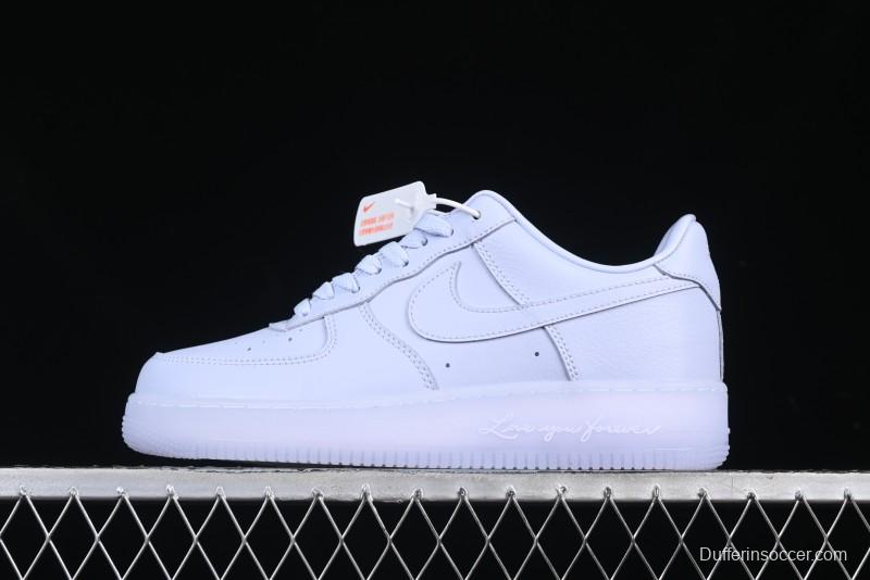 Nike Air Force 1 '07 Low Casual Sneakers with Full-Length Air Cushion - CZ8065-500