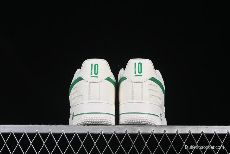 Nike Air Force 1 '07 Low Ted x Portland Collaboration Reflective Green Sneakers - DD8959-707
