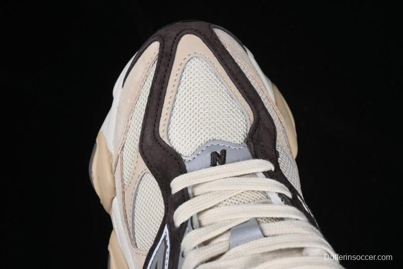 New Balance NB9060 Series Retro Casual Running Shoes with ABZORB Cushioning - U9060FLP