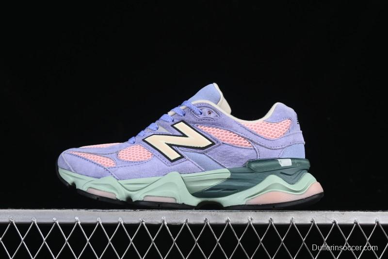 New Balance 9060 Retro Casual Running Sneakers with ABZORB Cushioning Technology - U9060WG1