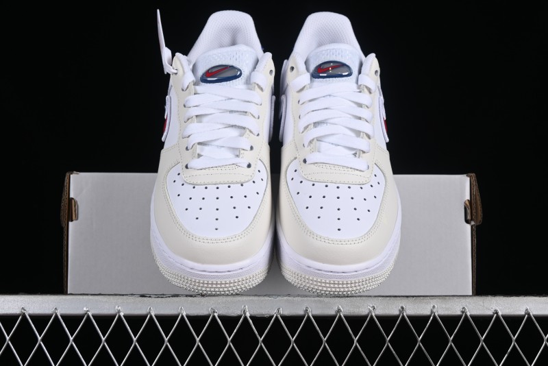 Nike Air Force 1 '07 Low Casual Sneakers with Full-Length Air Cushion - FZ3190-400
