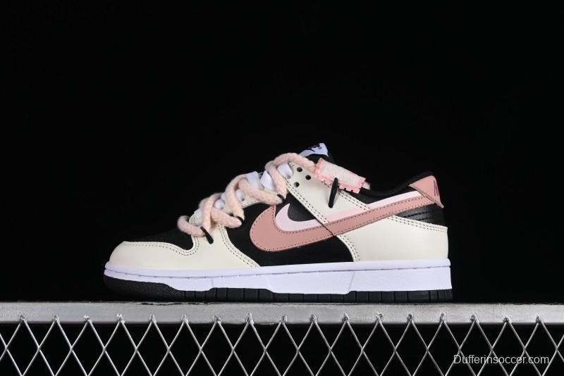 Nike Dunk Low White Dream Garden Black White SB Low Top Casual Skate Shoes - FD1232-001