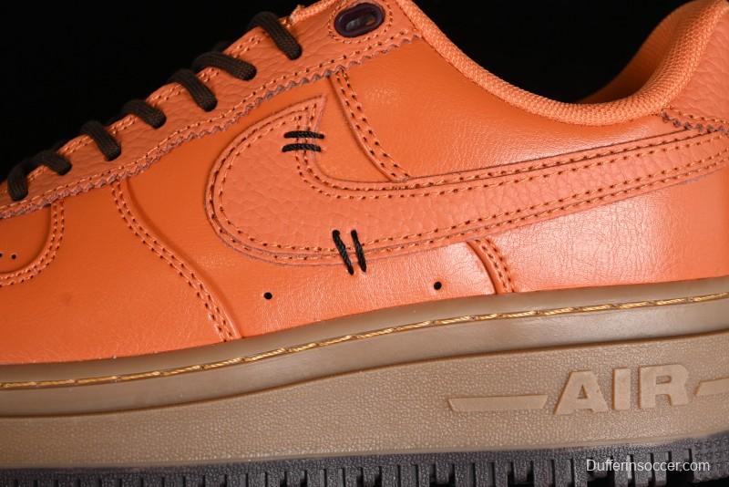 Nike Air Force 1 Low Luxe Casual Sneakers with Thick Sole and Waterproof Design - DM2451-800