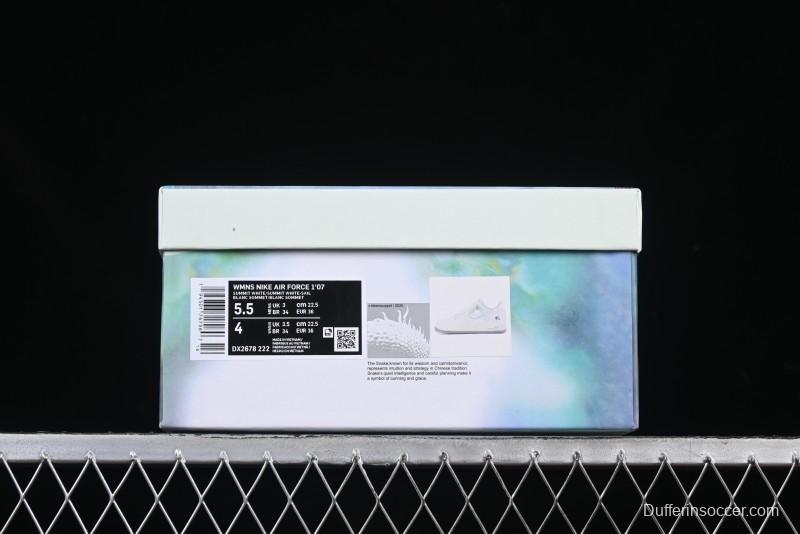 Nike Air Force 1 '07 Low YunYuJian CNY Year of the Snake Limited Edition Casual Sneakers - DX2678-222