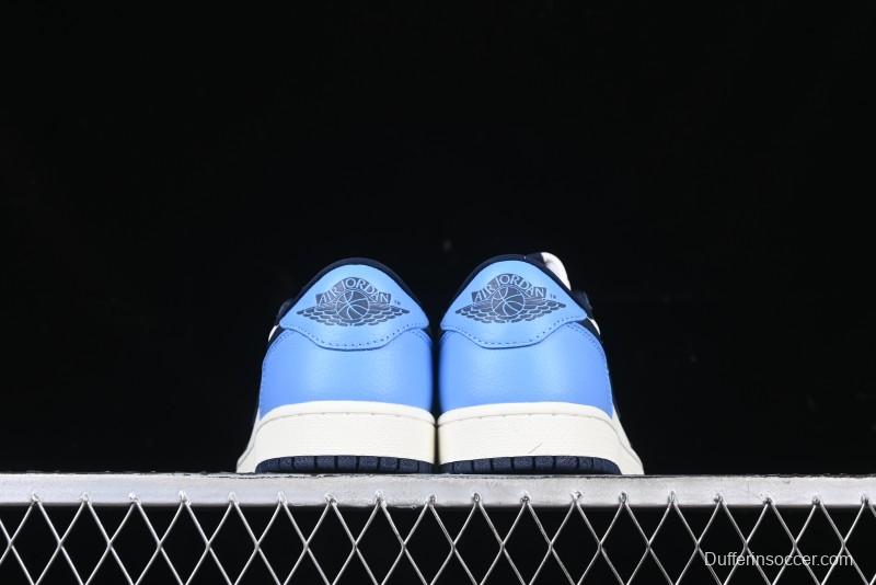 Nike Air Jordan 1 Low OG Obsidian AJ1 Low-top Lifestyle Basketball Shoes - CZ0790-400