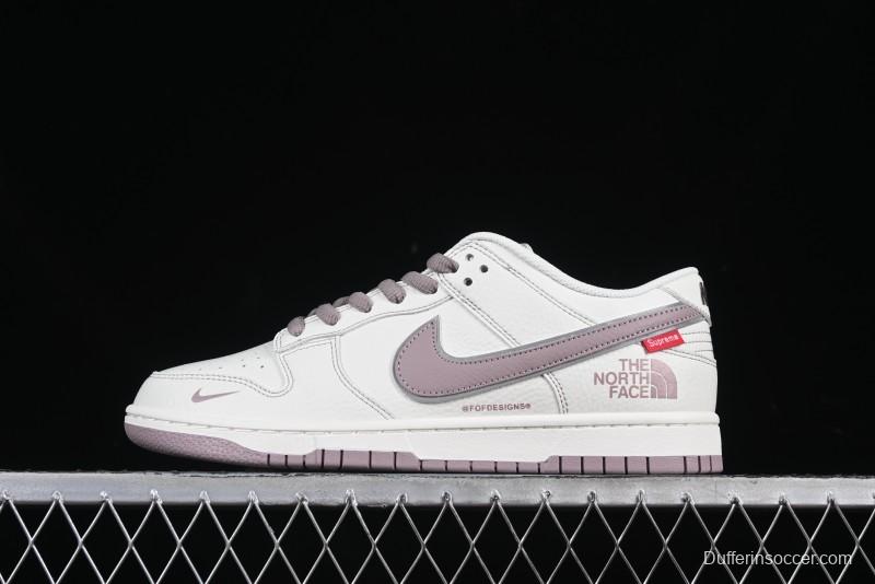 Nike SB Dunk Low Supreme x The North Face Low-Top Casual Skate Shoes - BM0234-507
