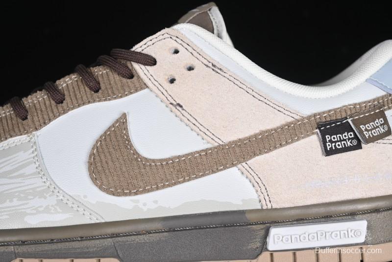 Nike Dunk Low Panda Prank Pioneer Project Jupiter Black Grey Low Top Casual Sneakers - HQ1175-240