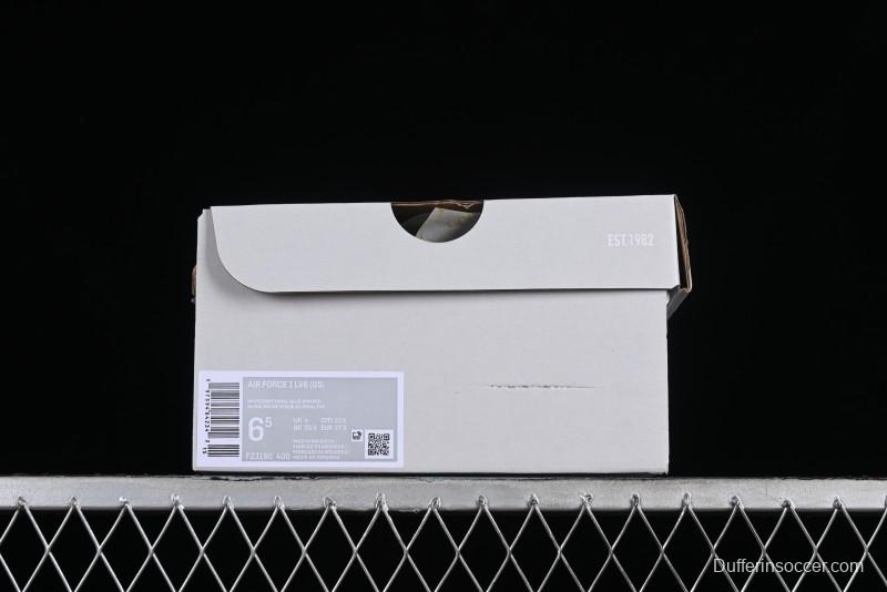 Nike Air Force 1 '07 Low Casual Sneakers with Full-Length Air Cushion - FZ3190-400