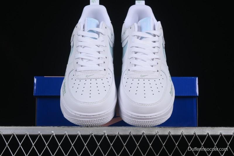 Nike Air Force 1'07 Low "Octopus Brother" SpongeBob Comic Series Squidward Middle East Casual Sneakers - FB8971-060