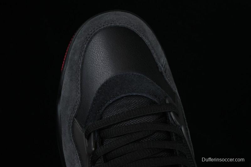 Nike Air Jordan 4 Remastered Sneakers with Textile Mesh, Leather and Suede Upper - FQ7939-060