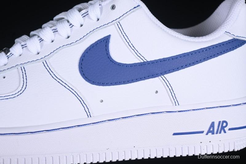 Nike Air Force 1 Low White & Blue – Iconic Leather Sneakers