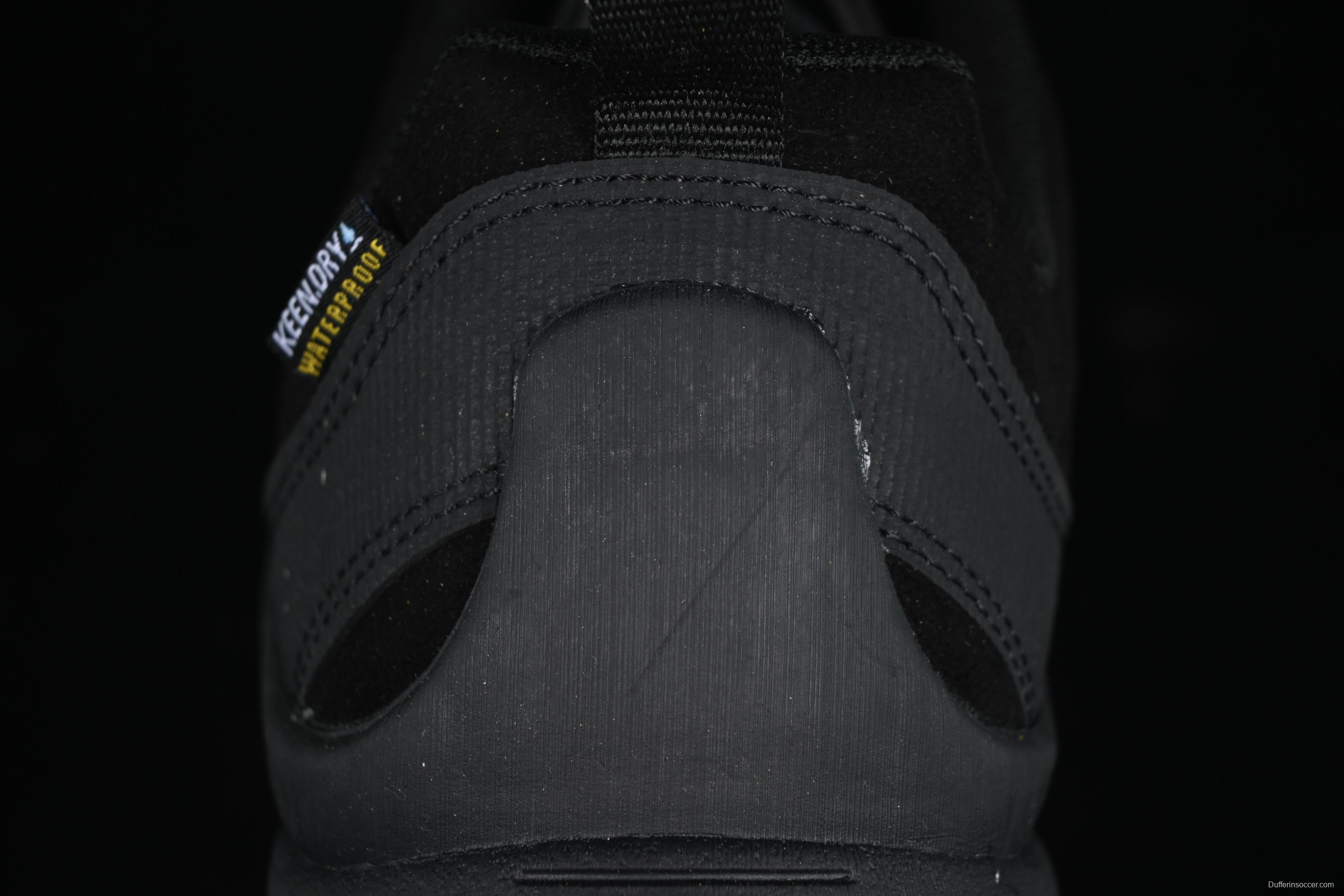 KEEN Men's Jasper II Waterproof Sneaker - All-Black Minimalist Design